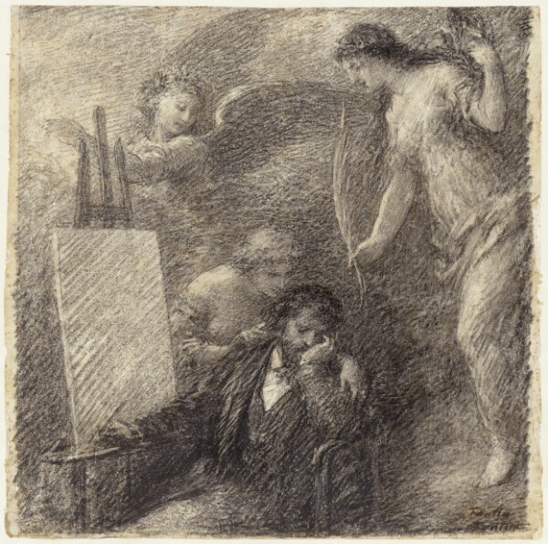 Henri Fantin-Latour, Le Découragement de l'artiste (The Discouraged Artist)