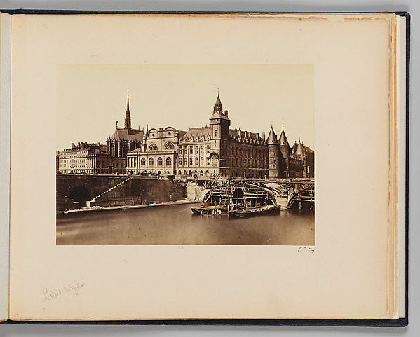 Edouard Baldus, Palais-de-Justice et Conciergerie