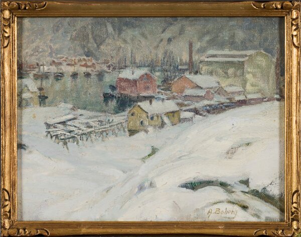 Anna Boberg, Gråväder. Studie från Lofoten