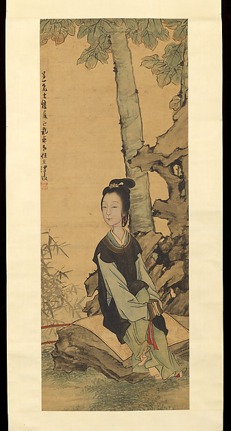 Ren Xiong, Woman in a garden