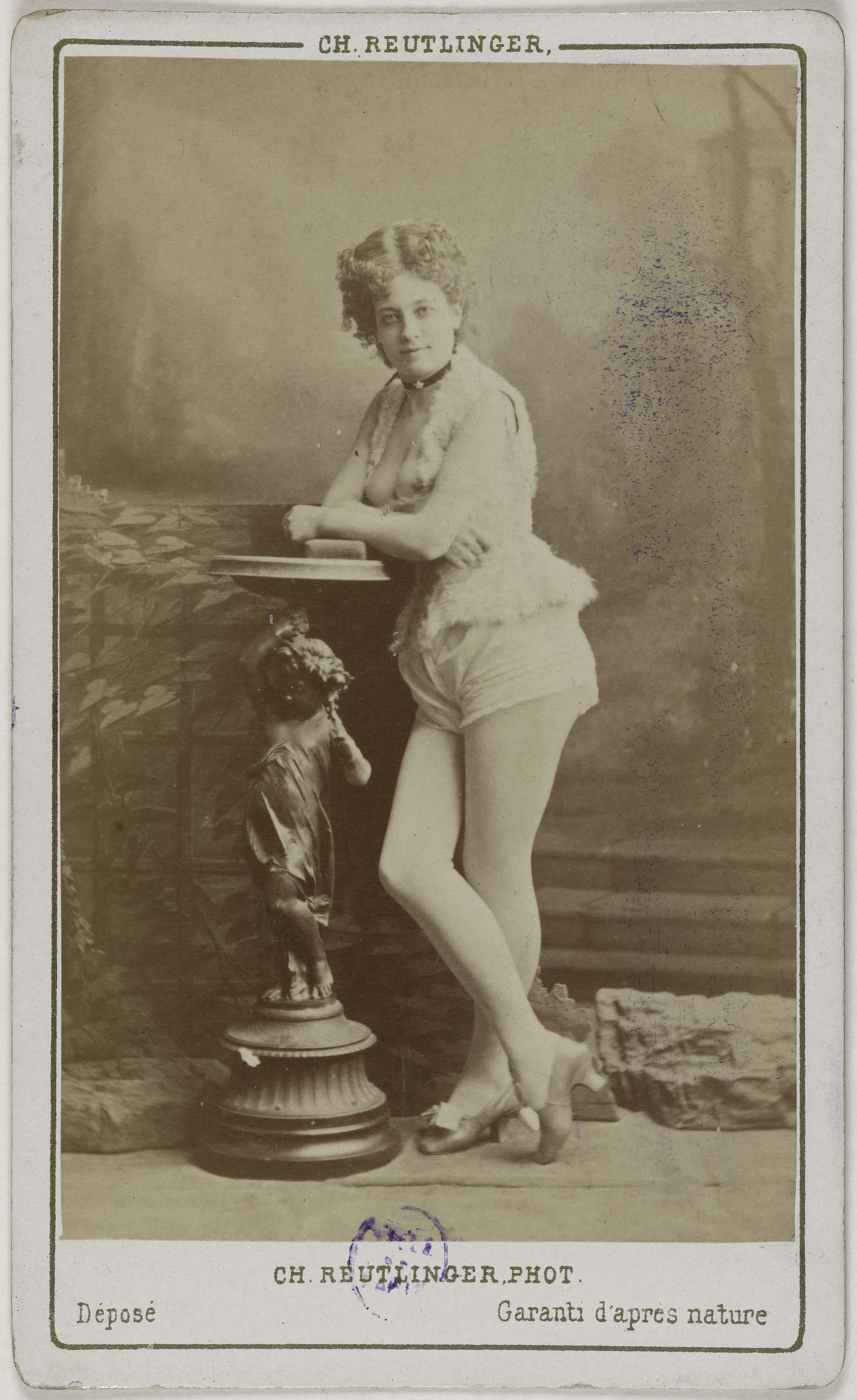 Charles Reutlinger, Portrait de Debryat (actrice)