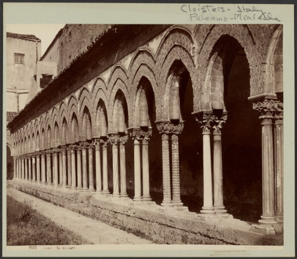 Giorgio Sommer, Monreale Chiostro