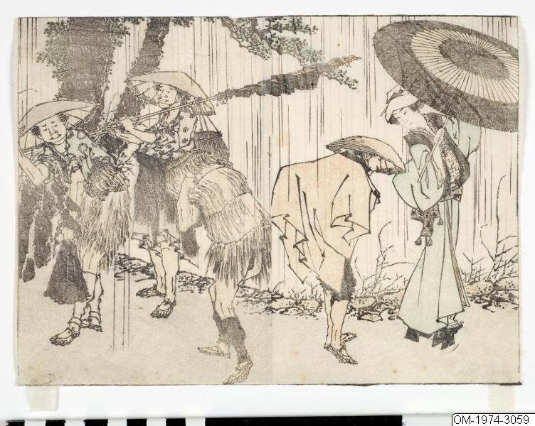 Katsushika Hokusai, Träsnitt, Bildkonst, Woodblock, Woodcut, Print