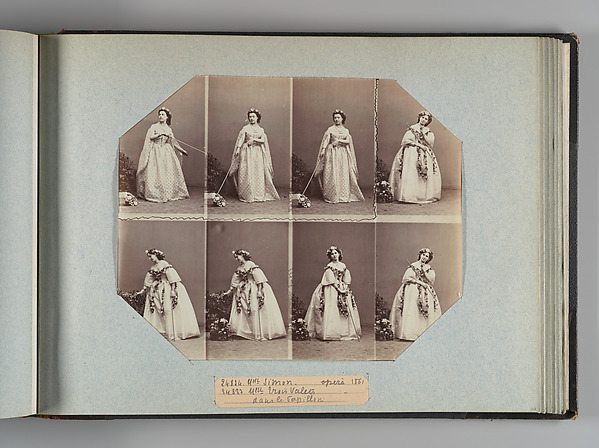 André-Adolphe-Eugène Disdéri, Mlle Simon; Mlle Troisvalets