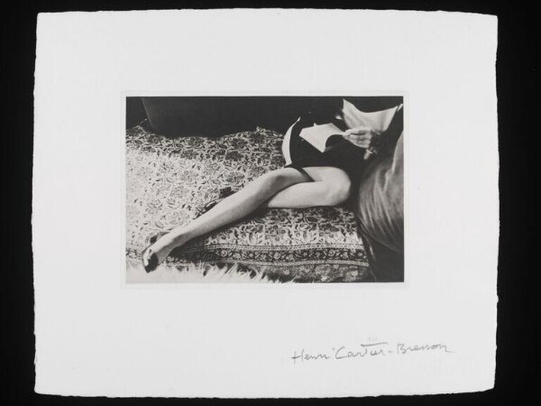 Cartier-Bresson, Henri, Photogravure of a model's legs