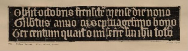 Unknown, Gilbert Frensche, 1374
