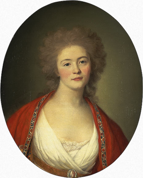 Jean-Louis Voille, Portrait of Princess Tatyana Yusupova