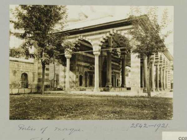 K.A.C. Creswell, Takiyya of Sultan Sulayman, Damascus