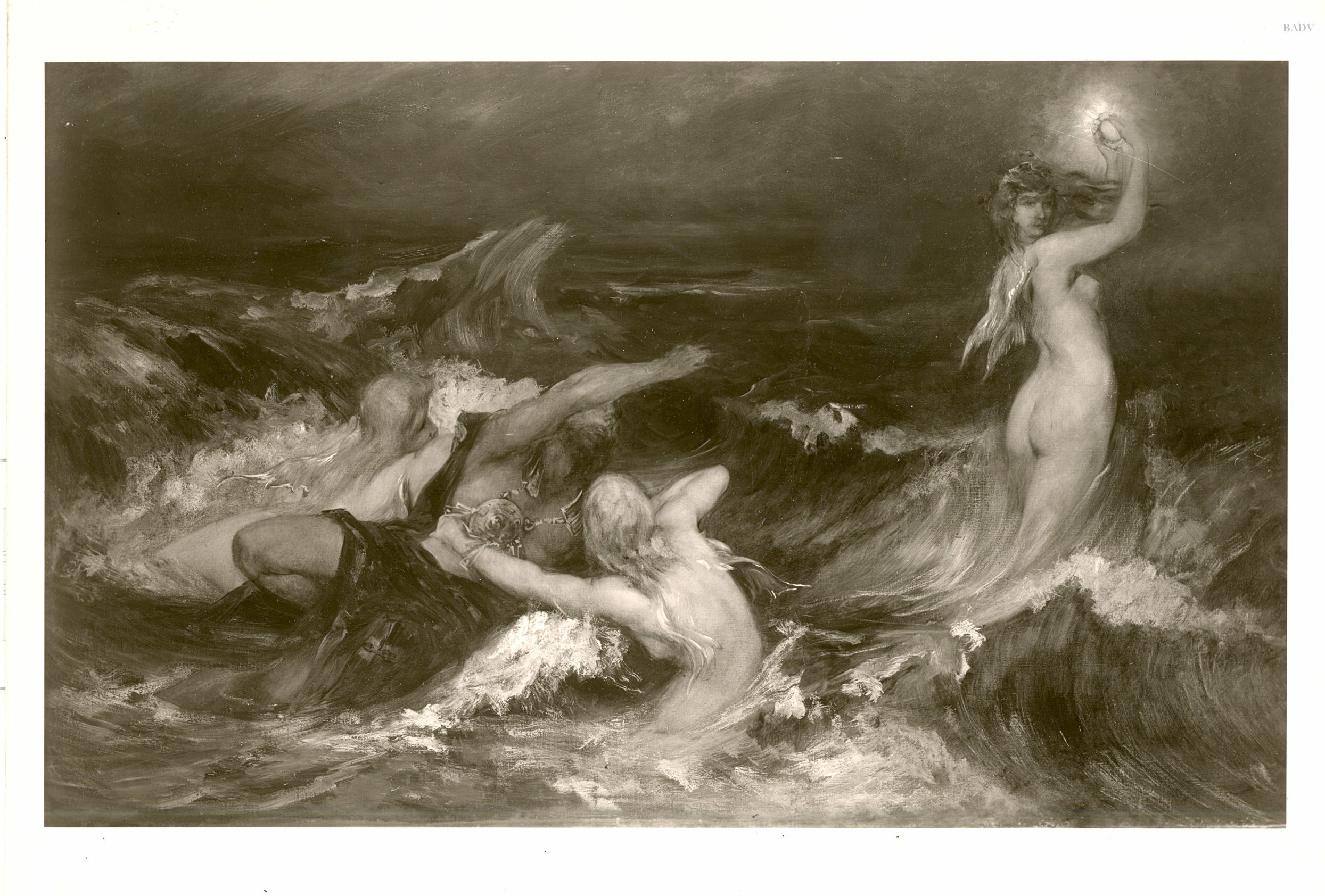 Hans Makart, Alberich und die Rheintöchter