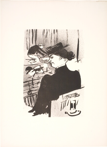 Henri de Toulouse-Lautrec, Une Spectatrice