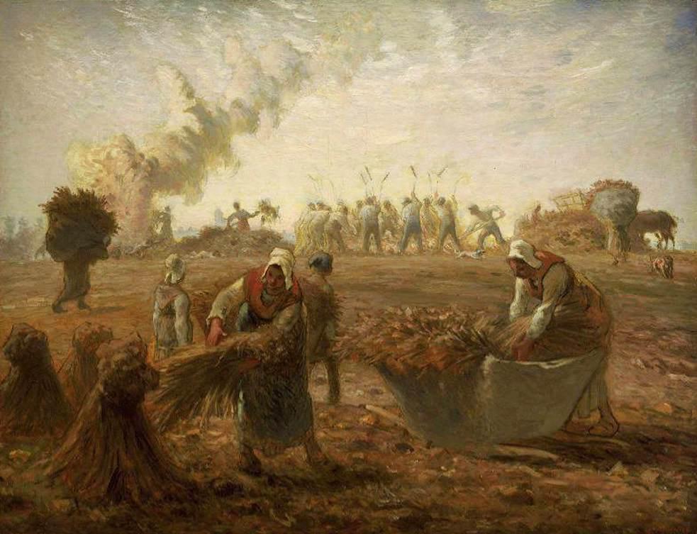 Jean-François Millet, Buckwheat Harvest, Summer