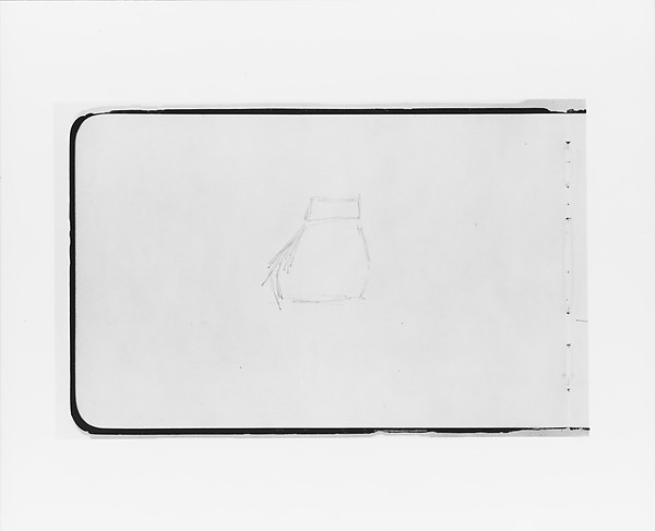 Albert Bierstadt, Outline Sketch of a Ship's Stern (from Sketchbook)