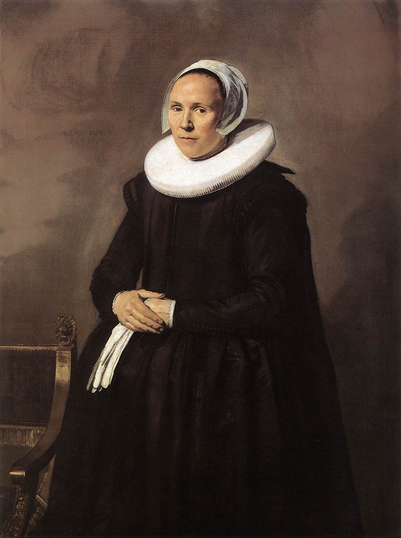 Frans Hals, Portrait of Feyntje van Steenkiste