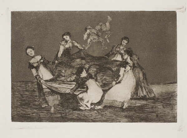 Francisco de Goya, Kvindelig dårskab (Tungere end et æsel)