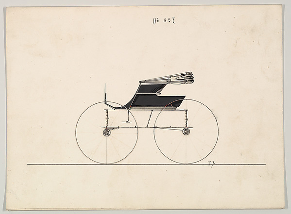Brewster & Co., Design for Wagon, no. 827