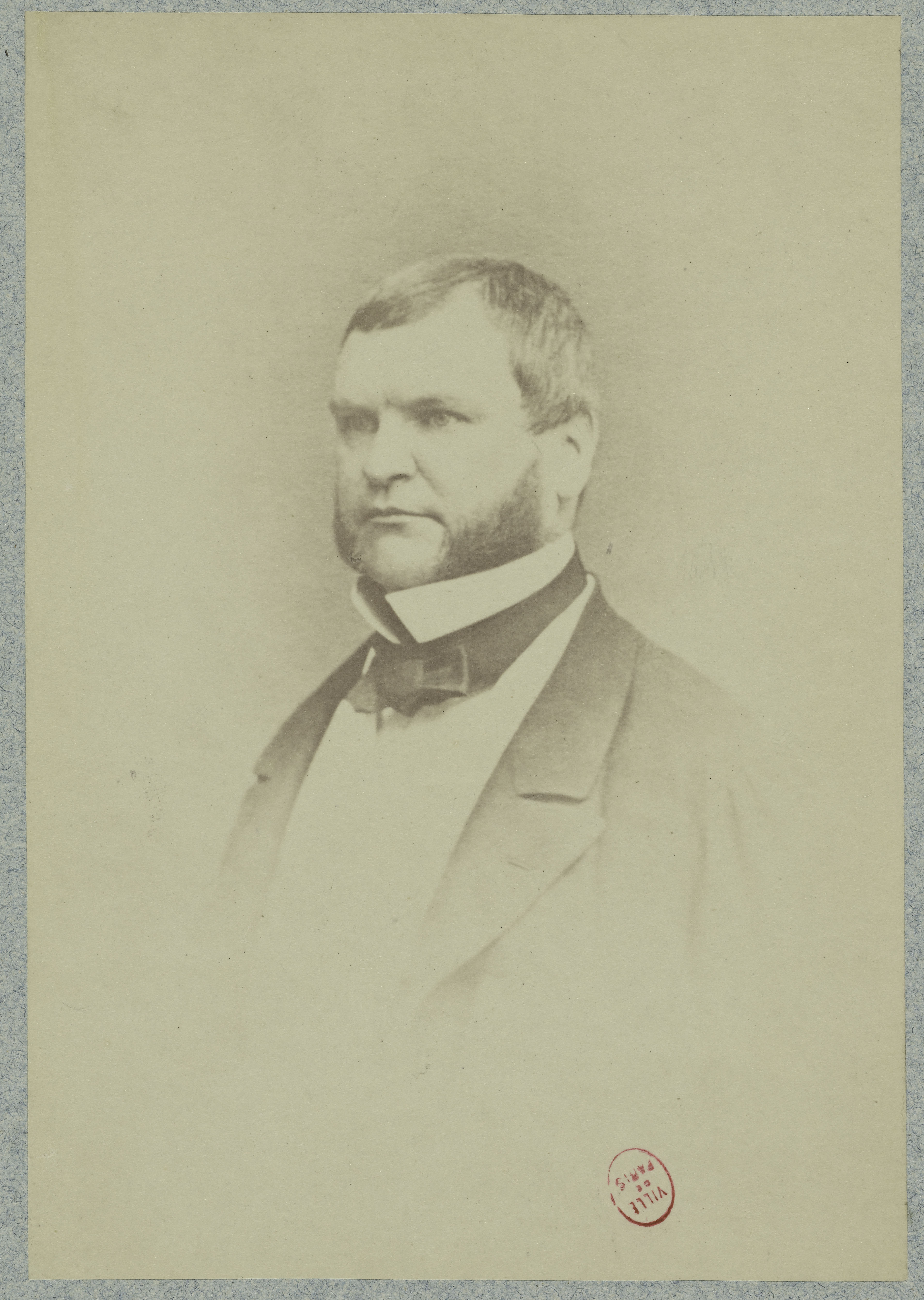 Anonyme, Portrait d'Amédée Berger (1823-1881), conseiller à la Cour des comptes, puis président de la Cour des comptes (1874-1881).