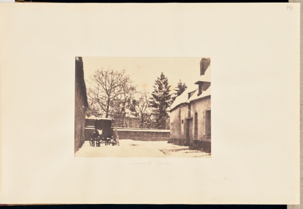 Louis-Alphonse Davanne, Impasse des Capucins
