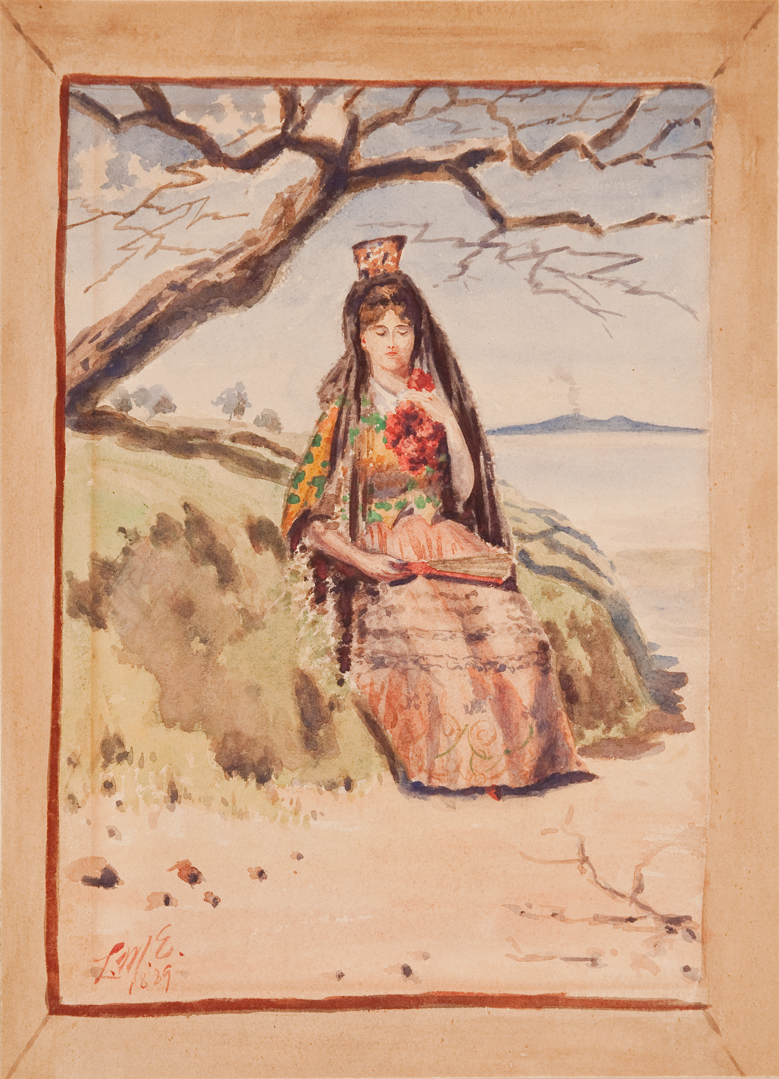 Louis Eilshemius, Spanish Lady