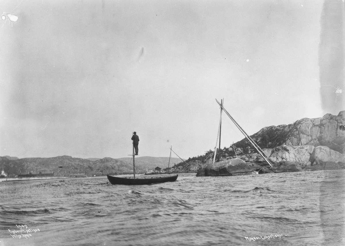 Anders Beer Wilse, Prot: Mandal - Laksefisker 7. Juni 1903