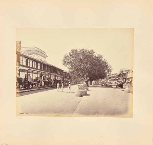 Samuel Bourne, The Chandni-Chouk, Principal Street in Delhi