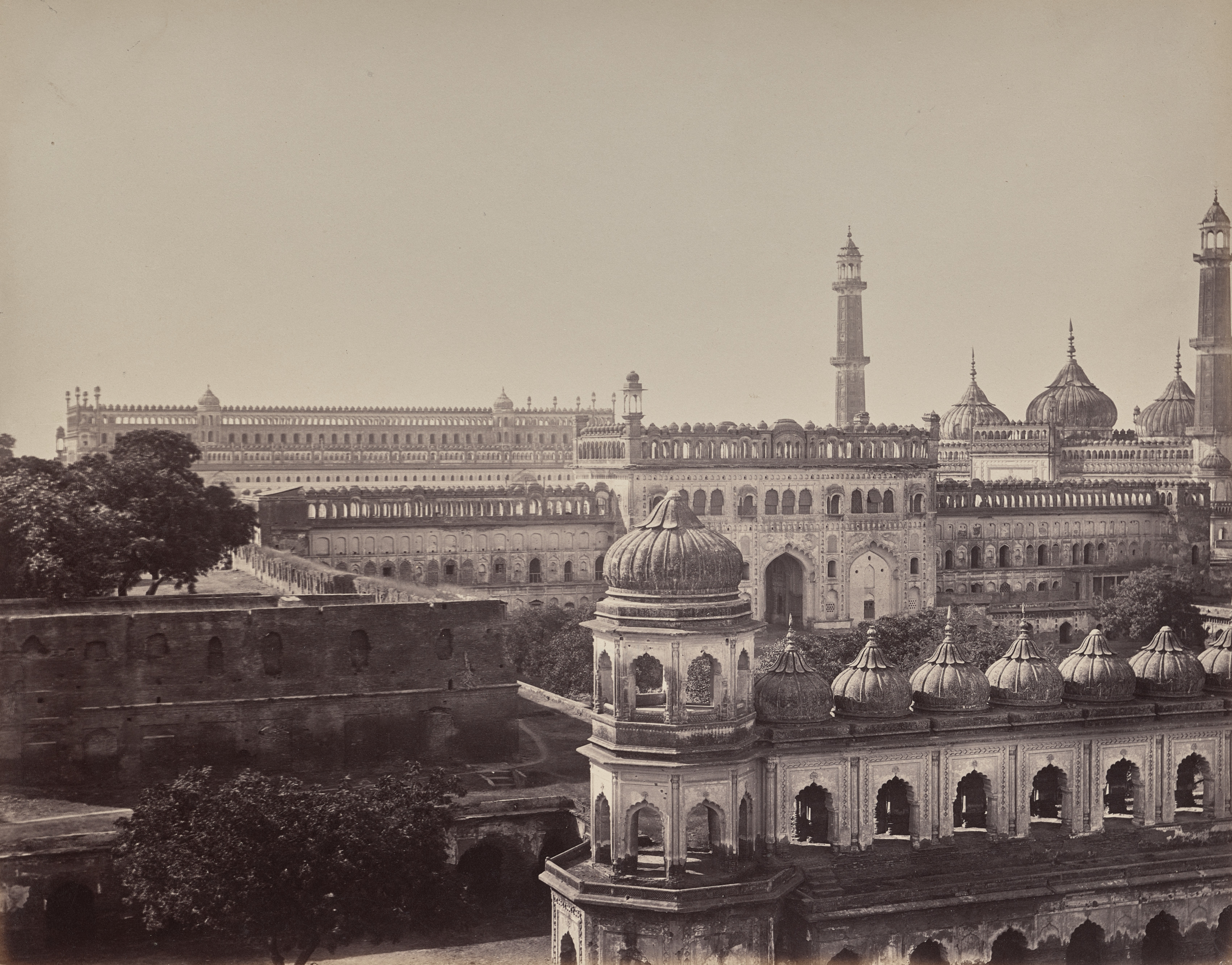 Samuel Bourne, Lucknow. The Great Emambara and Mosque