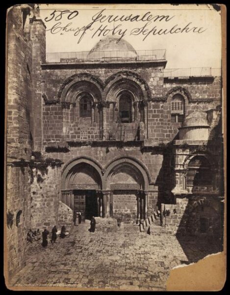 Francis Frith, Jerusalem.  Church of Holy Sepulchre