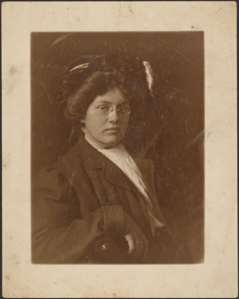 Louis Fleckenstein, [Portrait of a Woman with Pince-nez]