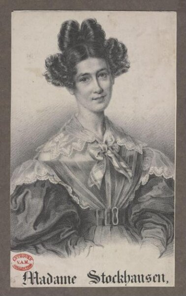 unknown, Madame Stockhausen