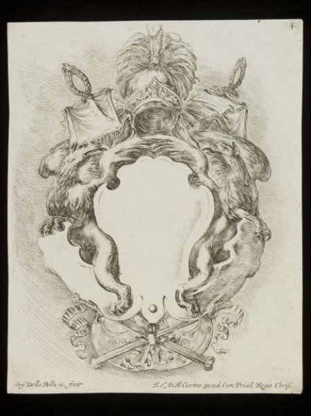 Stefano della Bella, Raccolta di varii cappriccii et nove inventioni di cartelle et ornamenti