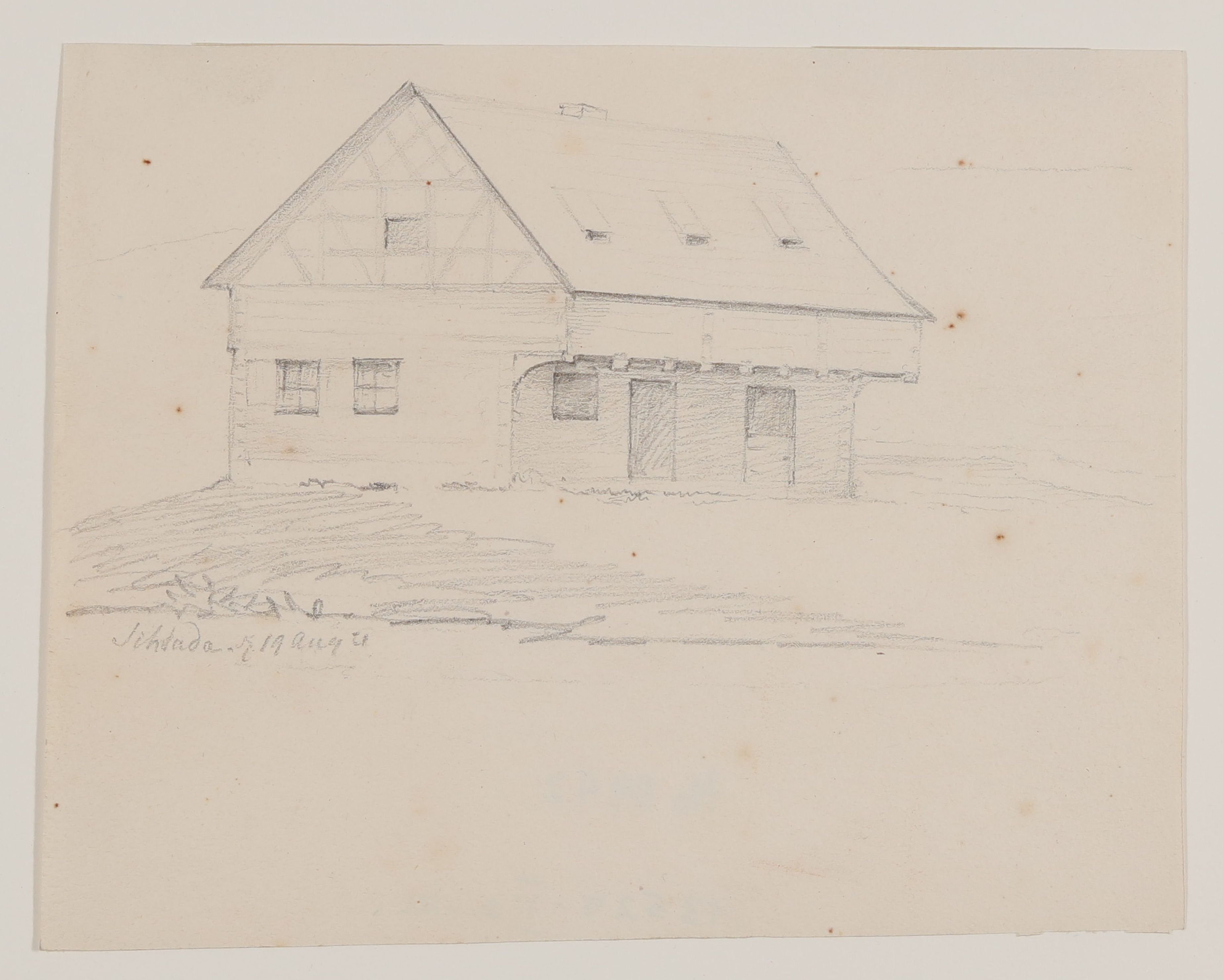 Gottlob Friedrich Konstantin von Stein, Haus in Schlada