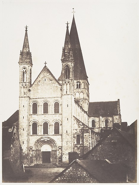 Edmond Bacot, Saint-Georges de Boscherville,  près Rouen