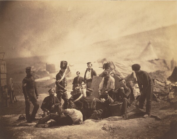 Roger Fenton, Cooking House of the 8th Hussars