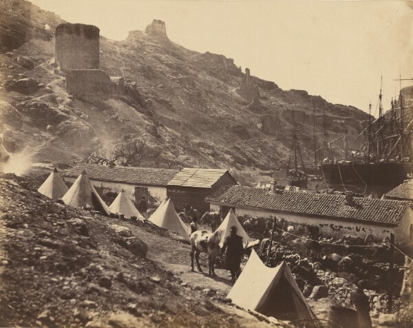 Roger Fenton, The Genoese Castle, Balaklava.