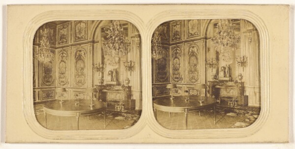 Unknown, Residences Imperiales. Fontainebleu. Salon du Consil.