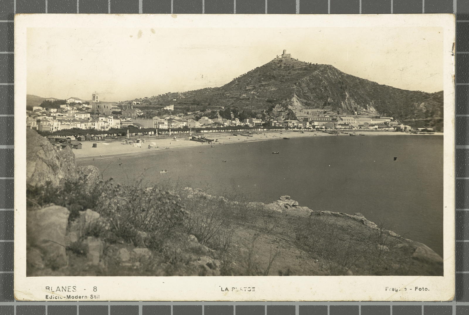 Desconegut, Blanes - 8. La Platge