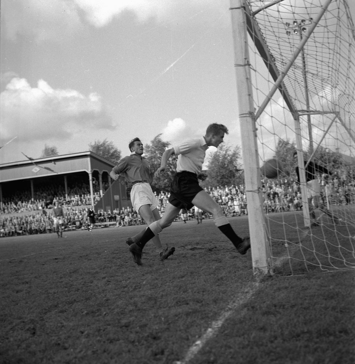 Örebro Kuriren, Football ÖSK - Södertälje. September 13, 1955.