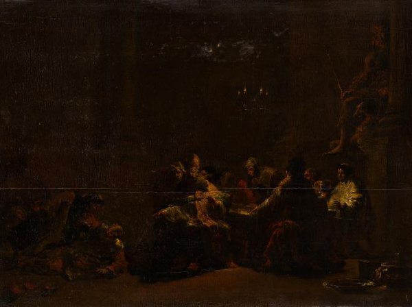 Leonaert Bramer, Pashur Smiting Jeremiah in the Temple