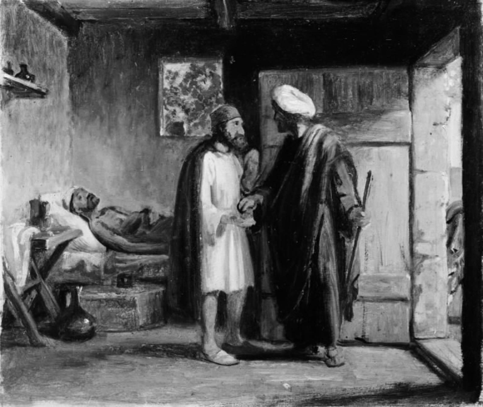 Wilhelm Marstrand, Den barmhjertige samaritan betaler værten