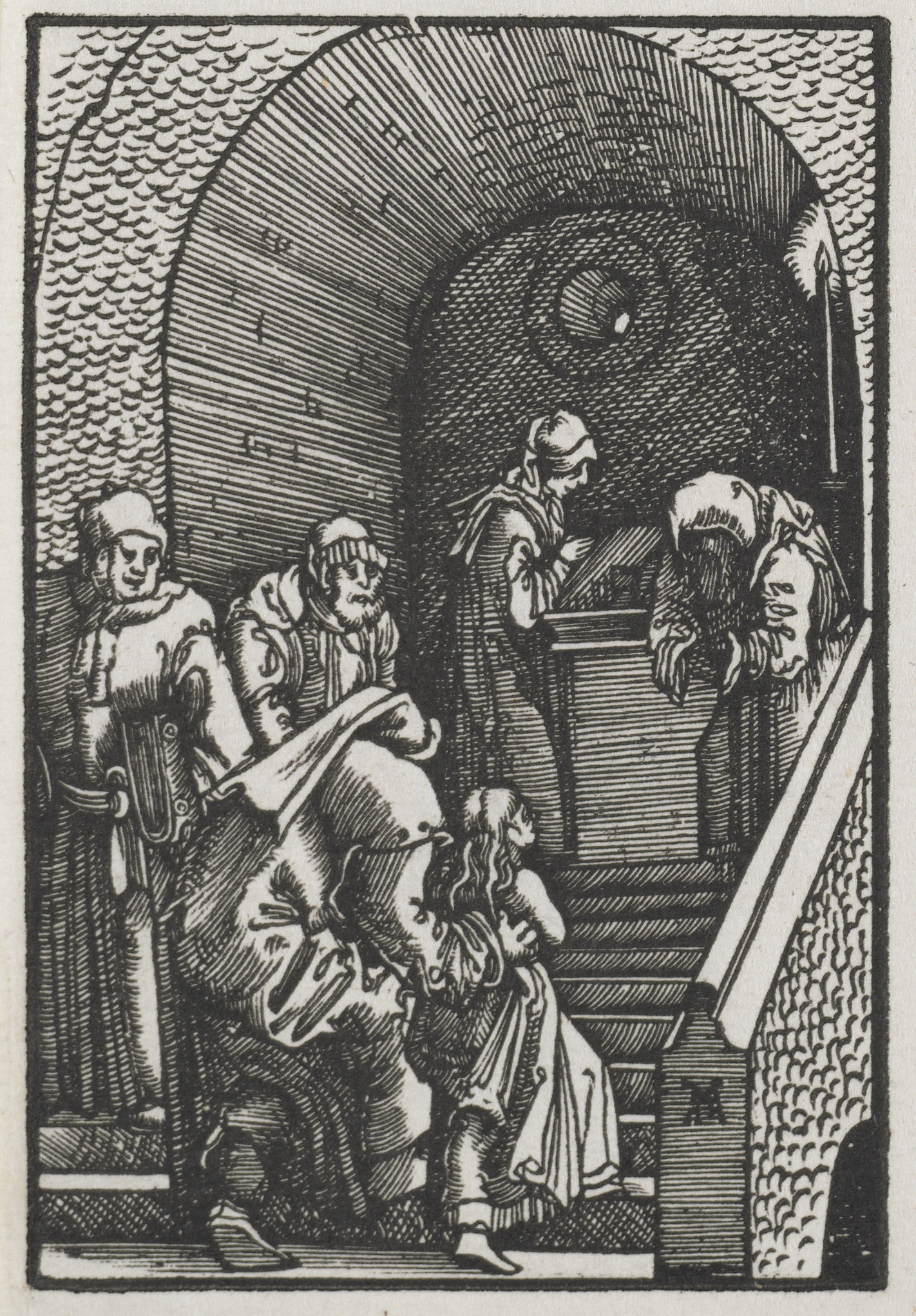 Albrecht Altdorfer, The Fall and Redemption of Man:  The Presentation of the Virgin in the Temple