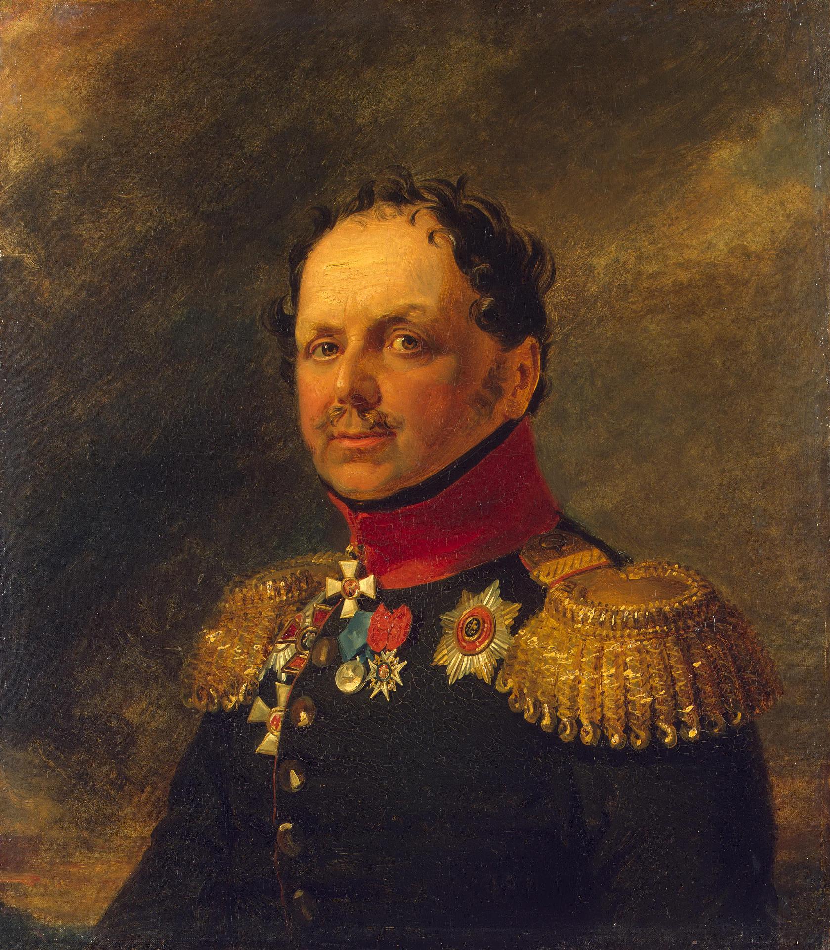 George Dawe, Portrait of Ilya I. Alexeyev (1772-1830)