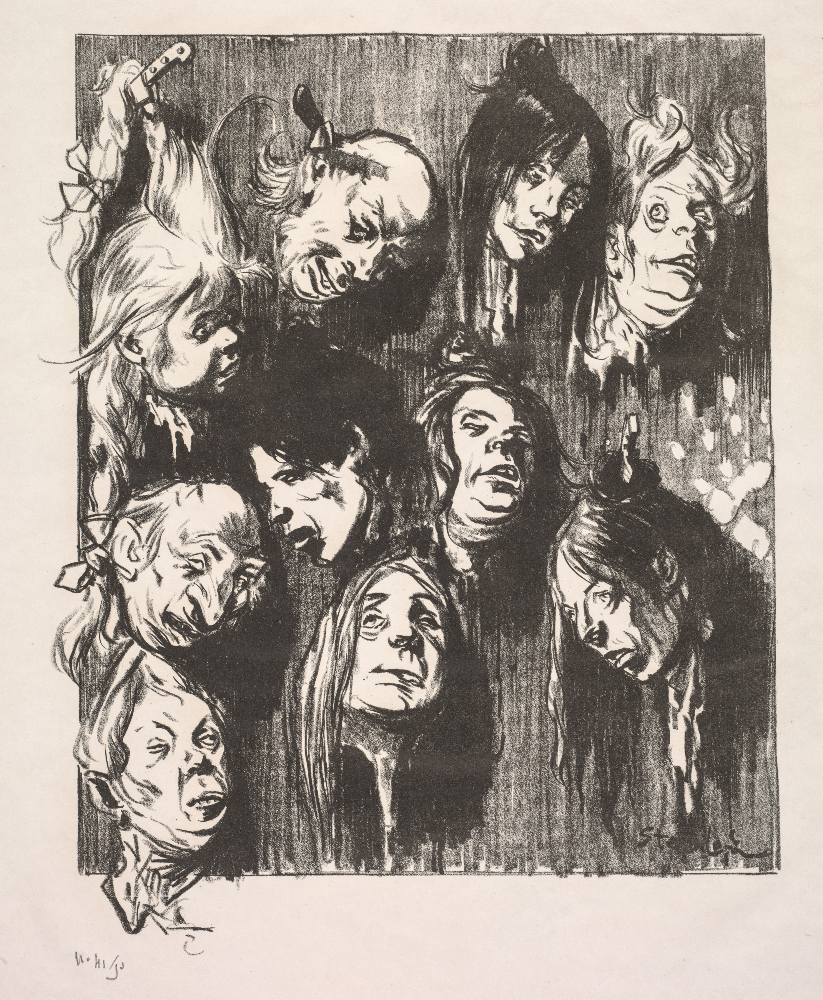 Théophile Alexandre Steinlen, Ten Assassinations for a Penny