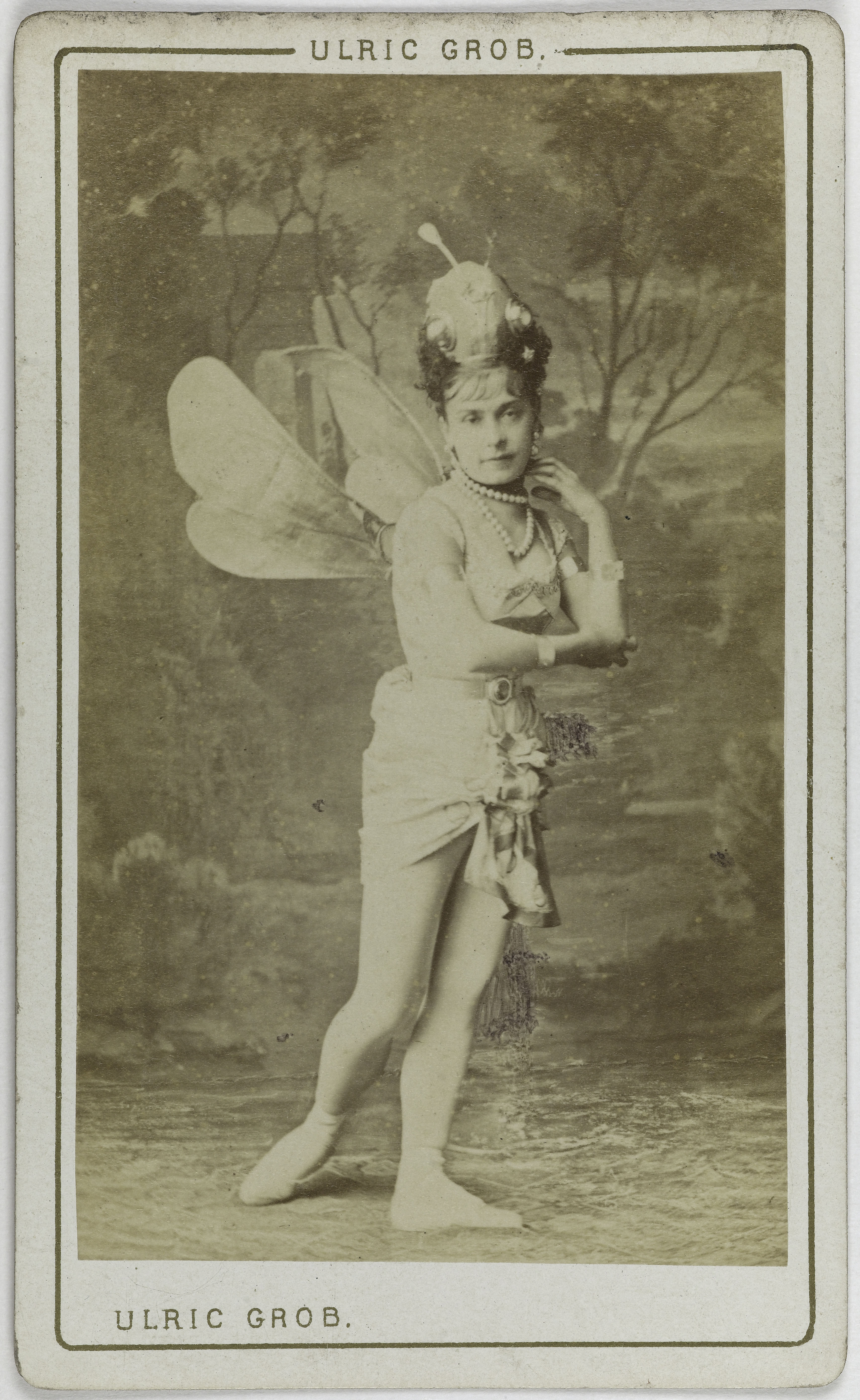Ulric Grob, Portrait de Pelletier, (danseuse)