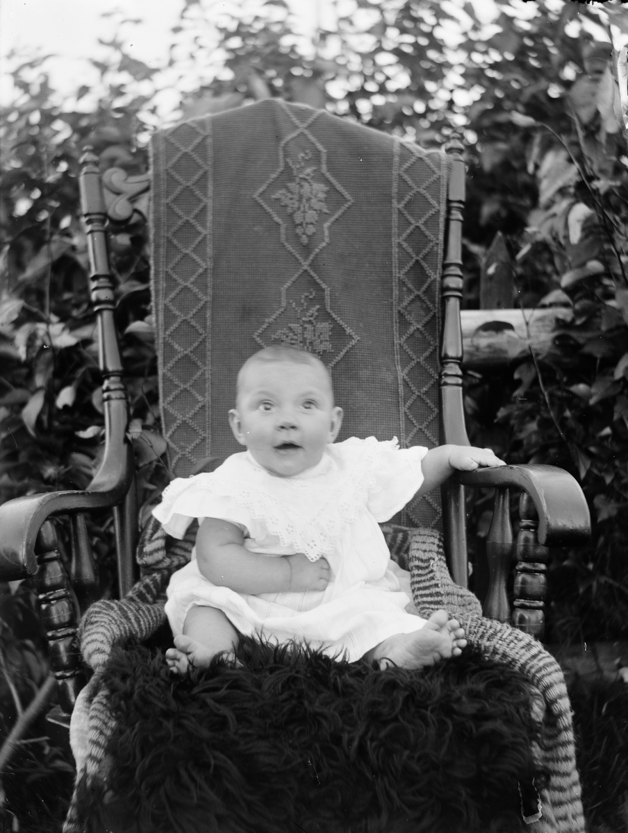 Josef Ärnström, Hållinders "Lillan", Hållnäs socken, Uppland 1910