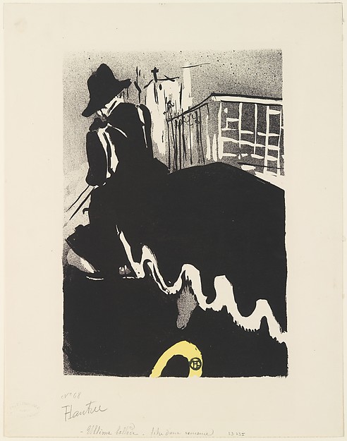 Henri de Toulouse-Lautrec, The Final Outing, "from The Old Tales"