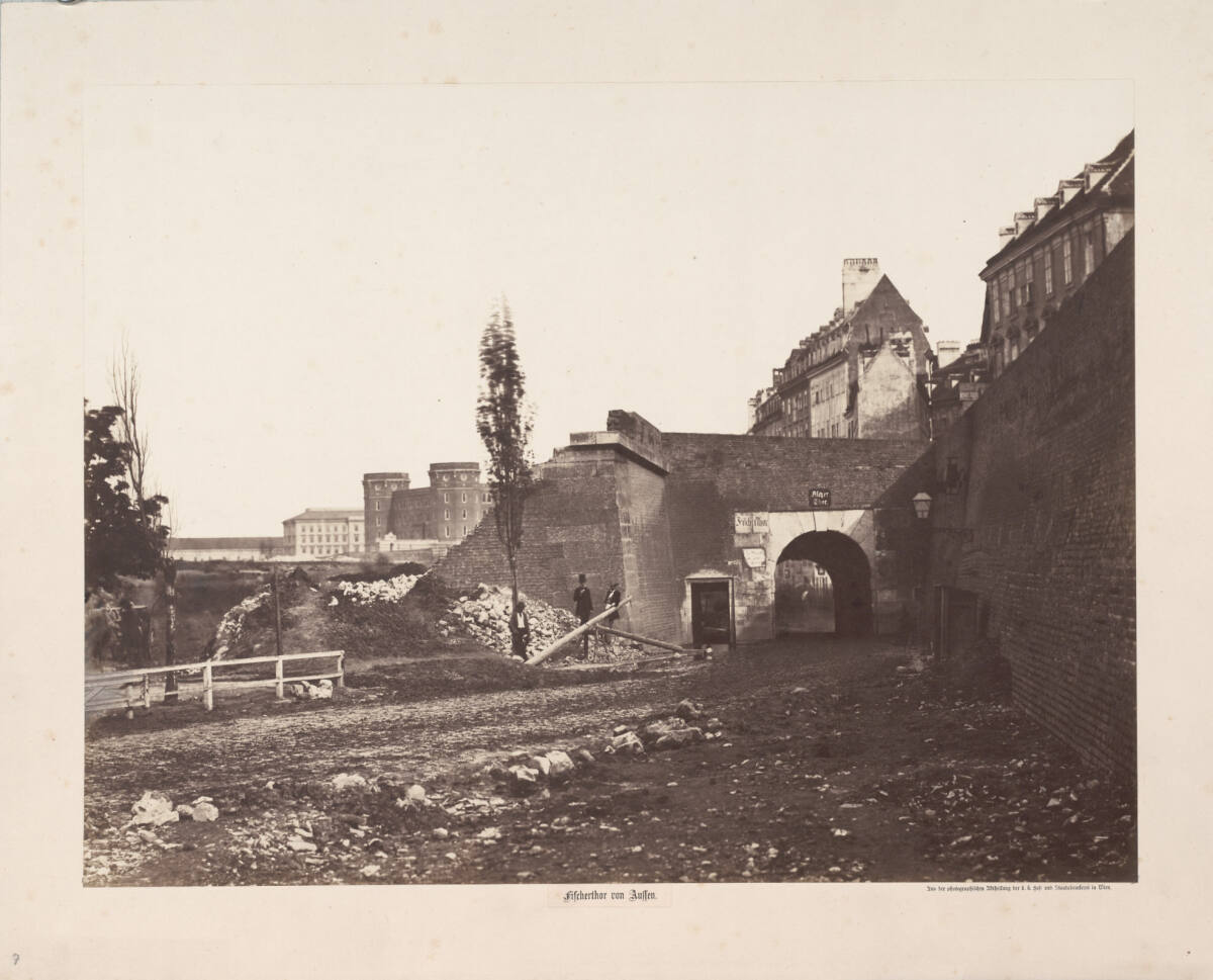 K.K.Hof-undStaatsdruckereiWien, Fischerthor von Aussen