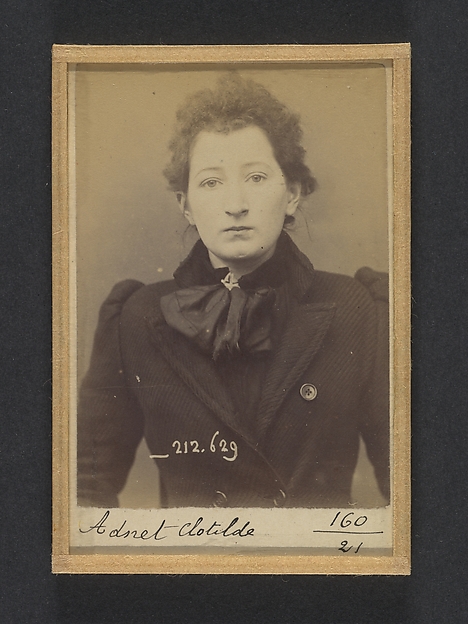 Alphonse Bertillon, [Mugshots of Suspected Anarchists from French Police Files]