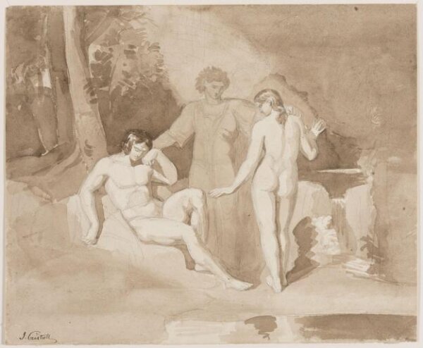 Unknown, Drawing by a member of the Sketching Society