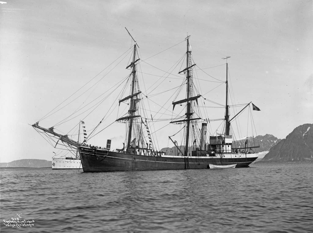 Anders Beer Wilse, Frithjof, Wellmanns polarskip