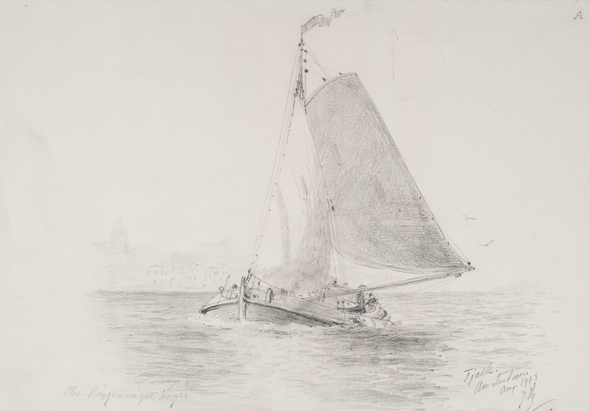 Jacob Hägg, Teckning