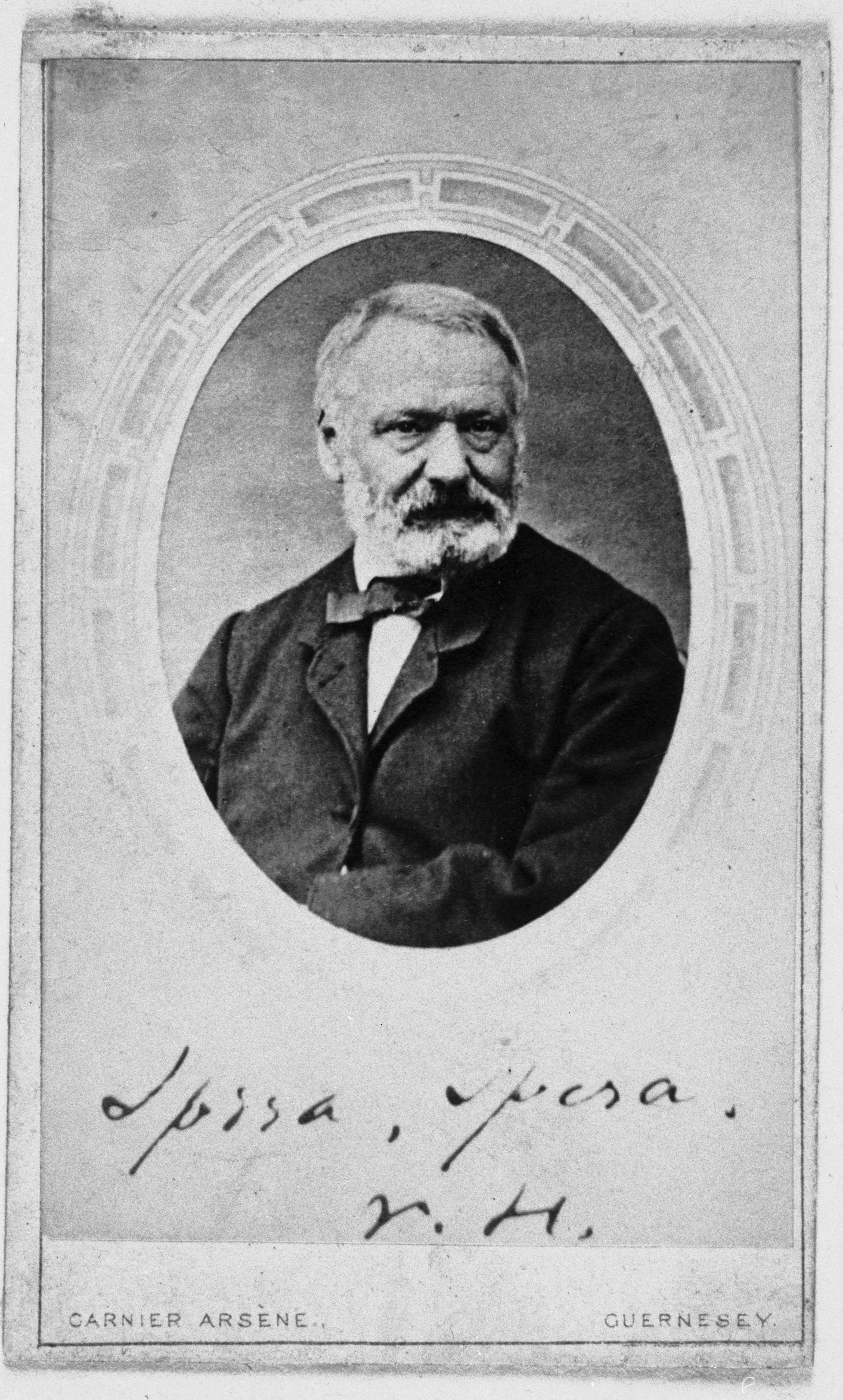 Arsène Garnier, Victor Hugo à Guernesey